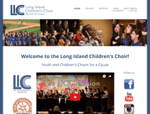Tablet Screenshot of lichildrenschoir.org